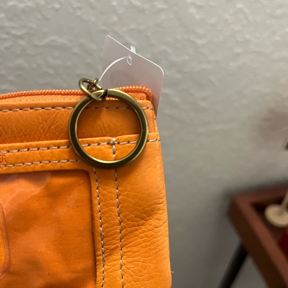 NWT Vintage Orange Fossil Wallet ** Authentic ** - Picture 3 of 5